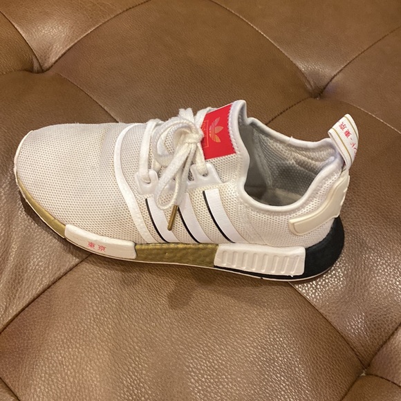 Nmd r1 j size 7 gold white - Picture 2 of 7